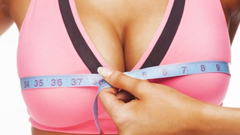 One-centimeter breast measurement